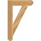 Ekena Millwork Traditional Craftsman Rough Sawn Bracket, Western Red Cedar, 4"W x 20"D x 32"H BKT04X20X32TRA04RWR - alternate 3